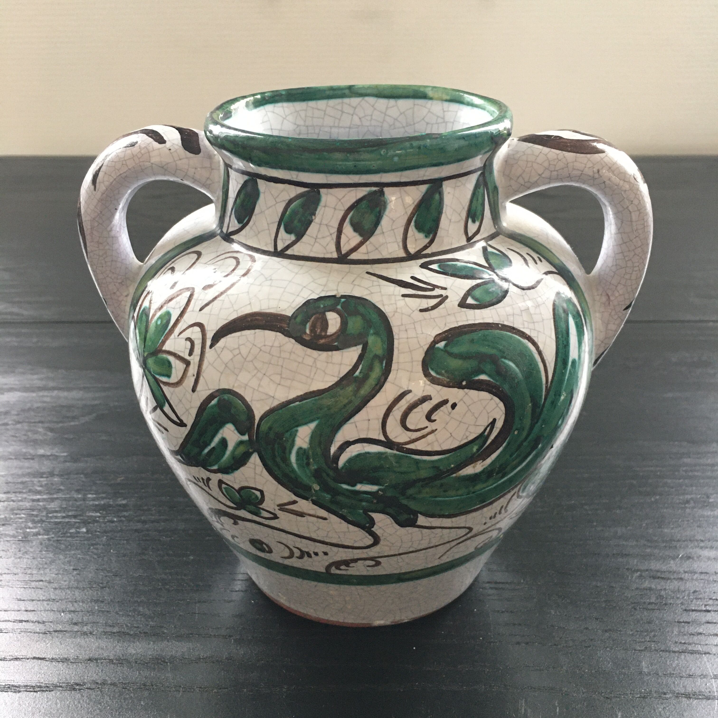 Vase signed Domingo Punter