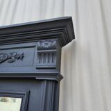 Antique beveled mirror