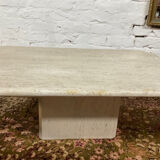 Travertine coffee table from the 70s