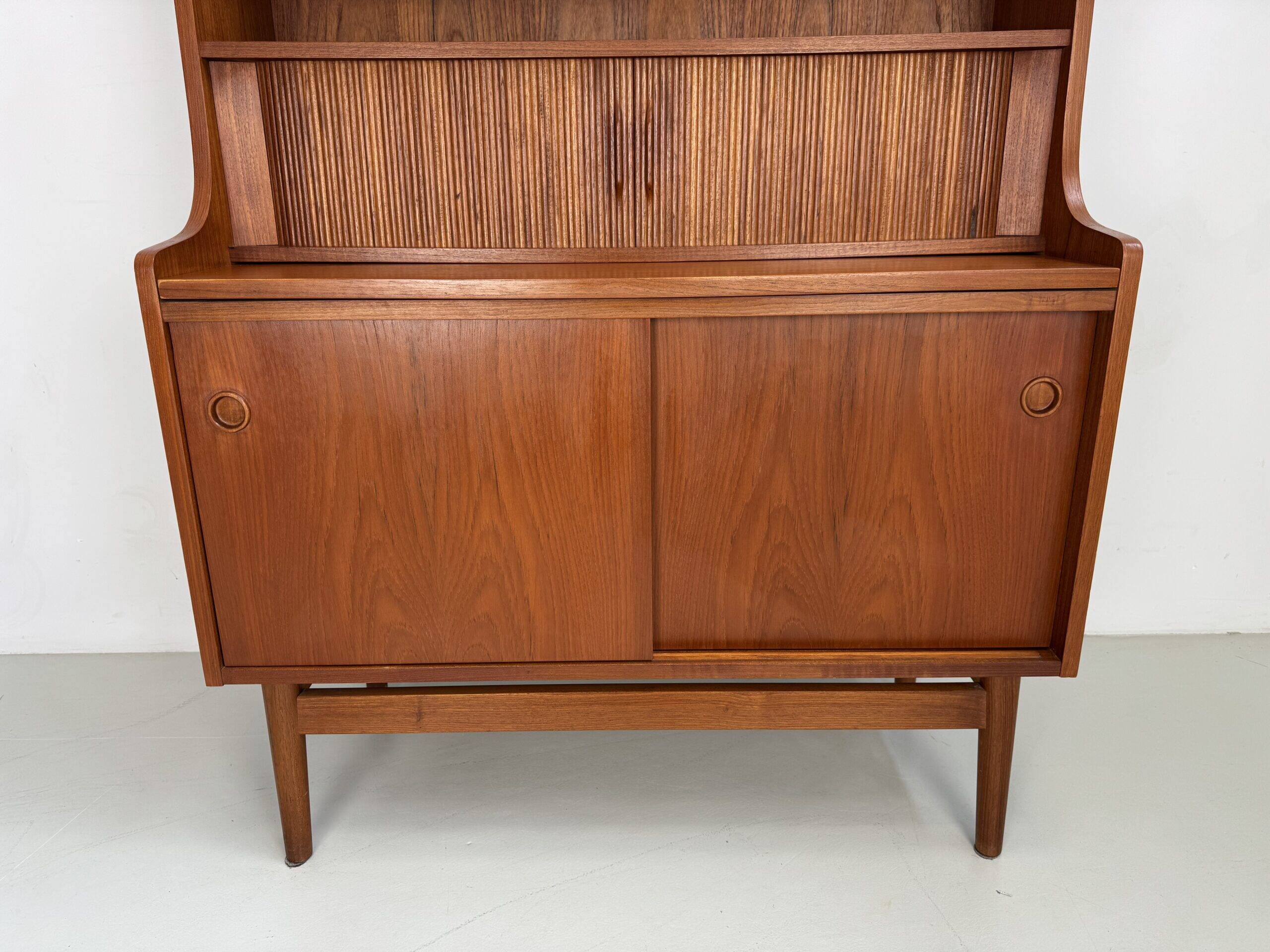 Vintage Danish bookcase / secretary Johannes Sorth