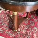 Gueridon style empire marble and bronze