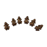 6 repose-couteaux forme grenouille