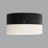 Vintage Opaline Glass Chandelier, 1950s