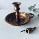 Antique candlestick with snuffer