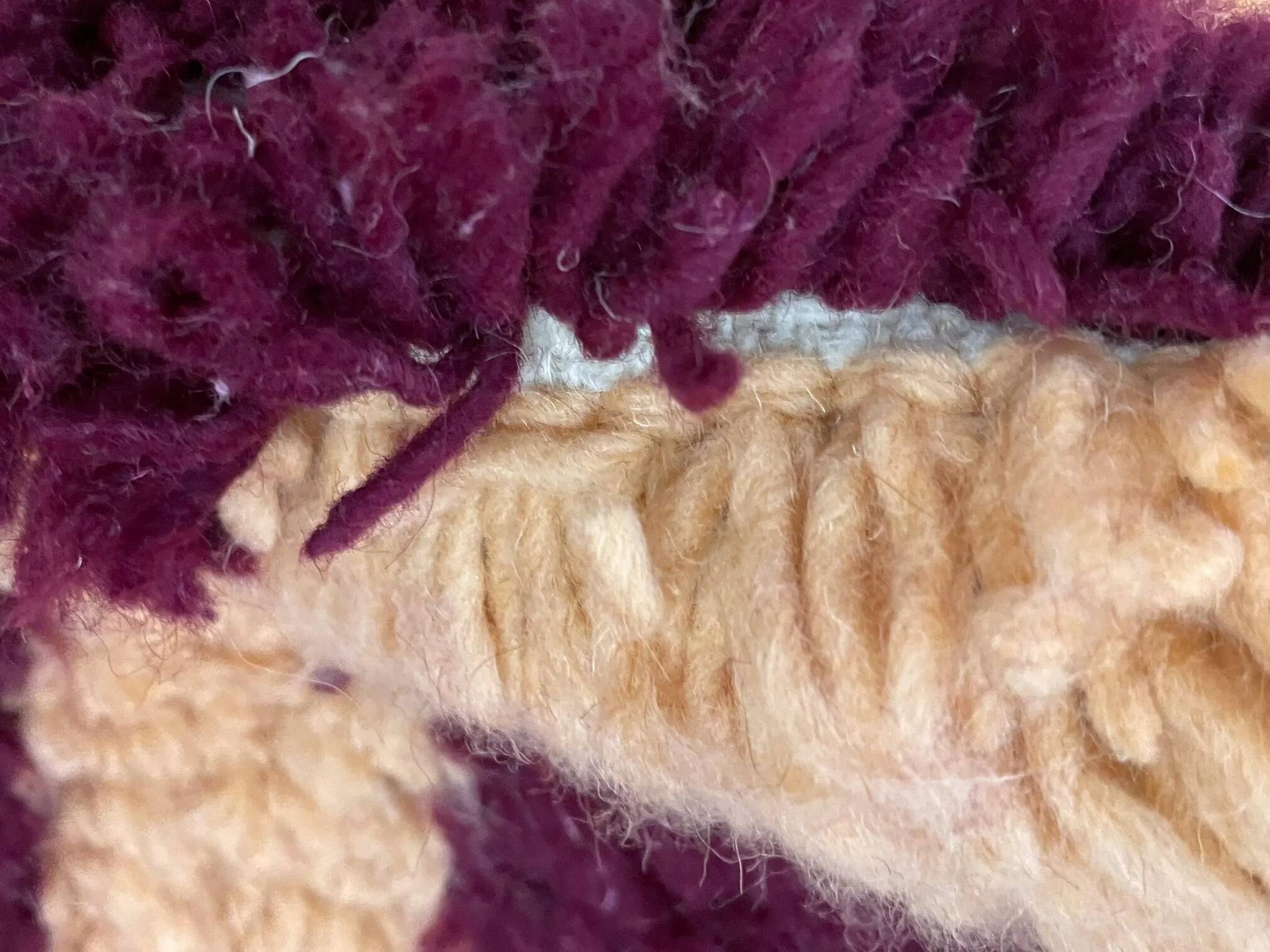 Handmade wool rug Morocco 3 x 2 m