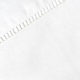 M and D monogram embroidered sheet