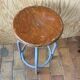 Adjustable industrial stool