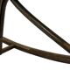 Midcentury bamboo rattan rocking horse 60's design children