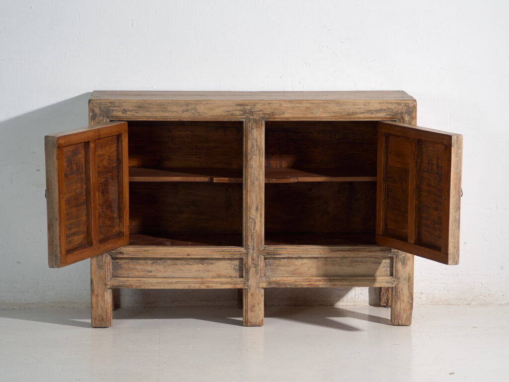 Antique pine wood sideboard – China, circa 1930