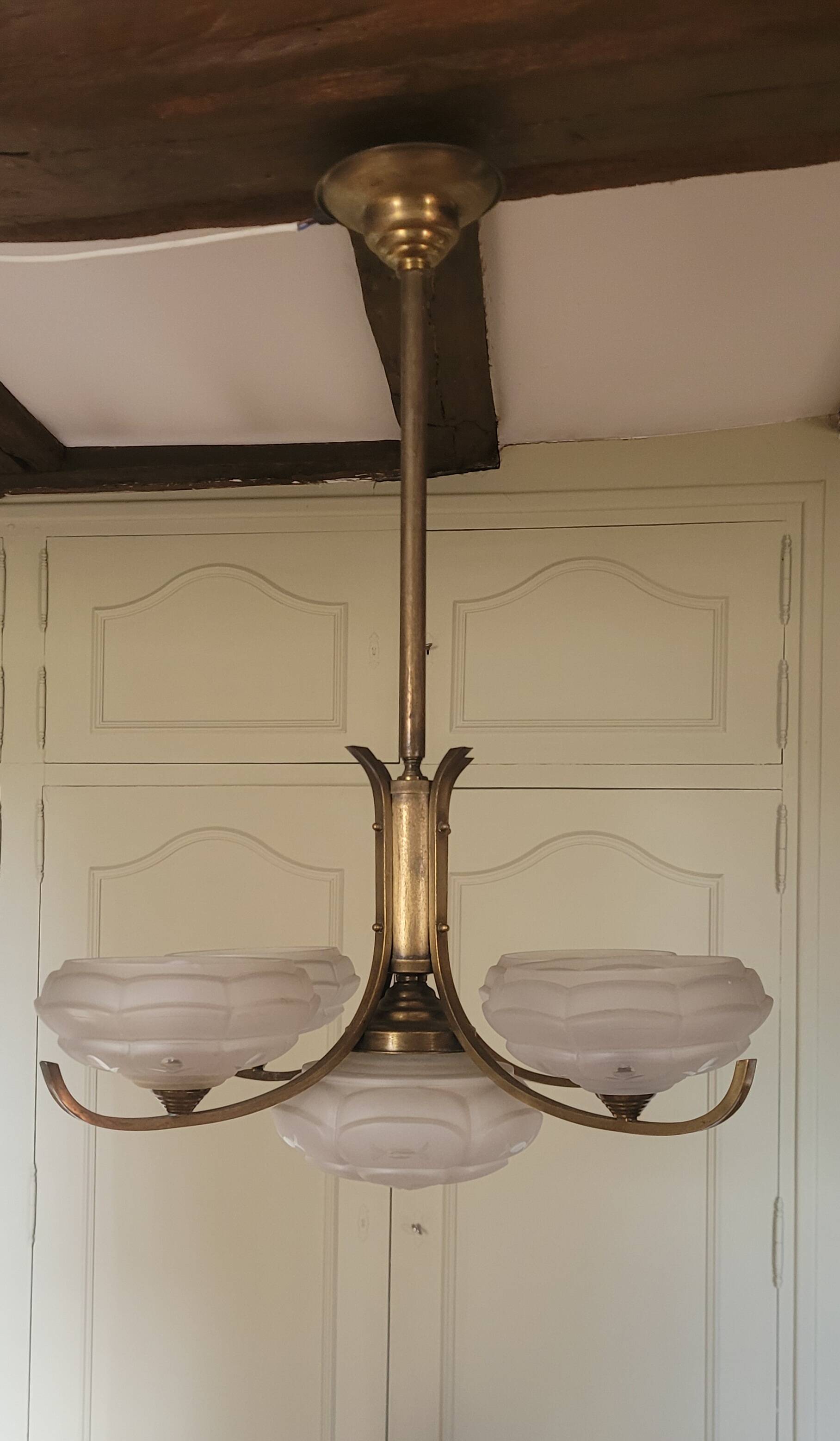 Vintage chandelier from the 70s