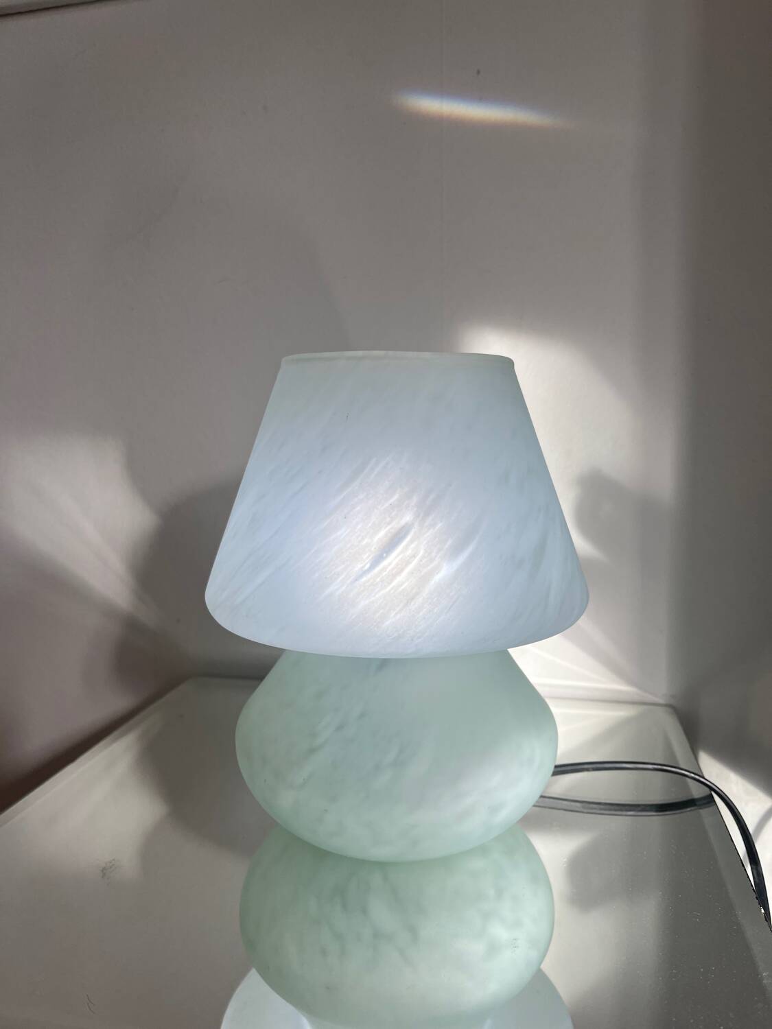 Vintage mushroom lamp