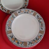 8 flat plates and 2 for dessert HB CM model Elisabeth