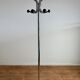 Vintage stainless steel coat rack – 12 hooks