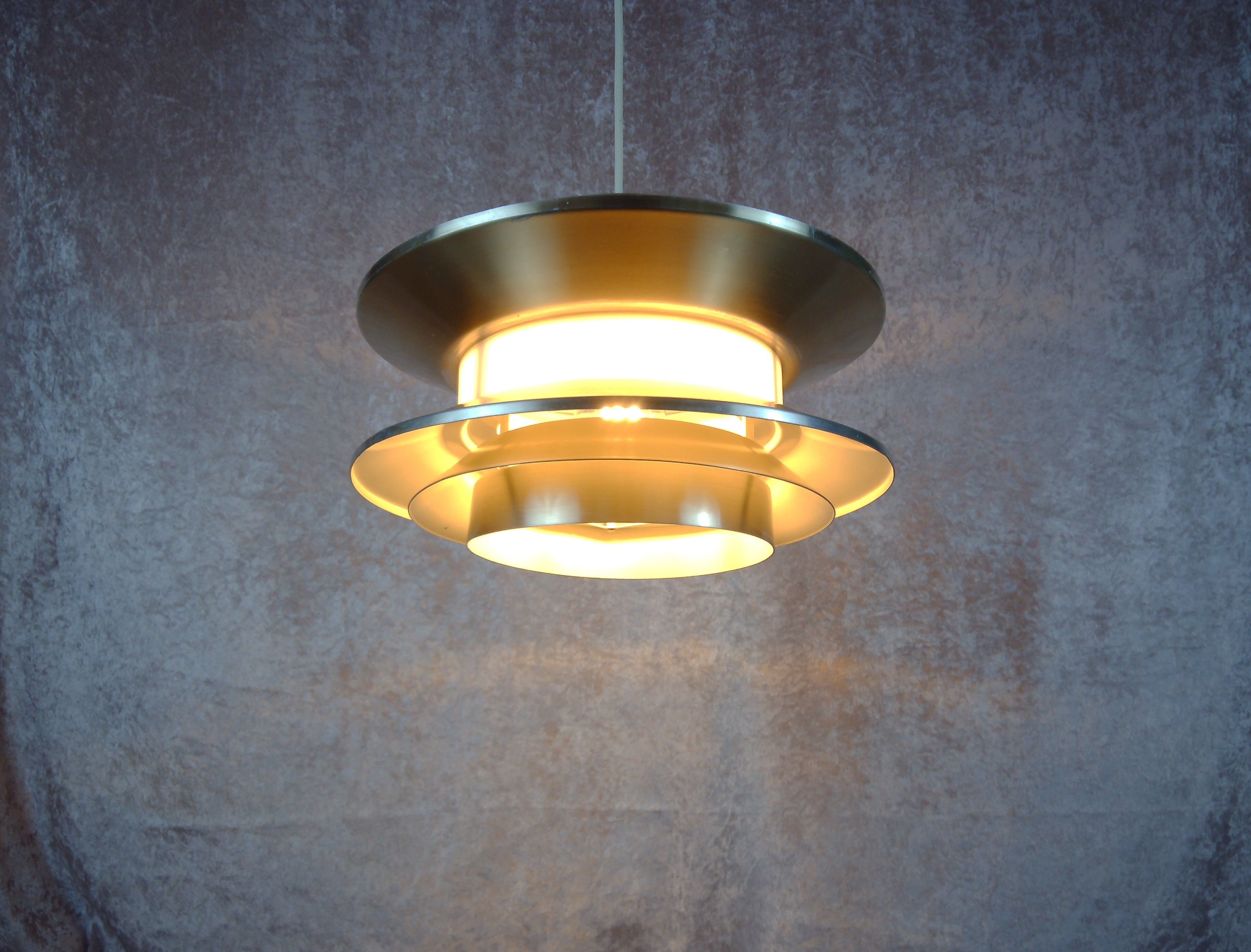 Vintage Trava pendant by Carl Thore for Granhaga Metallindustri. Sweden. 1960/70's