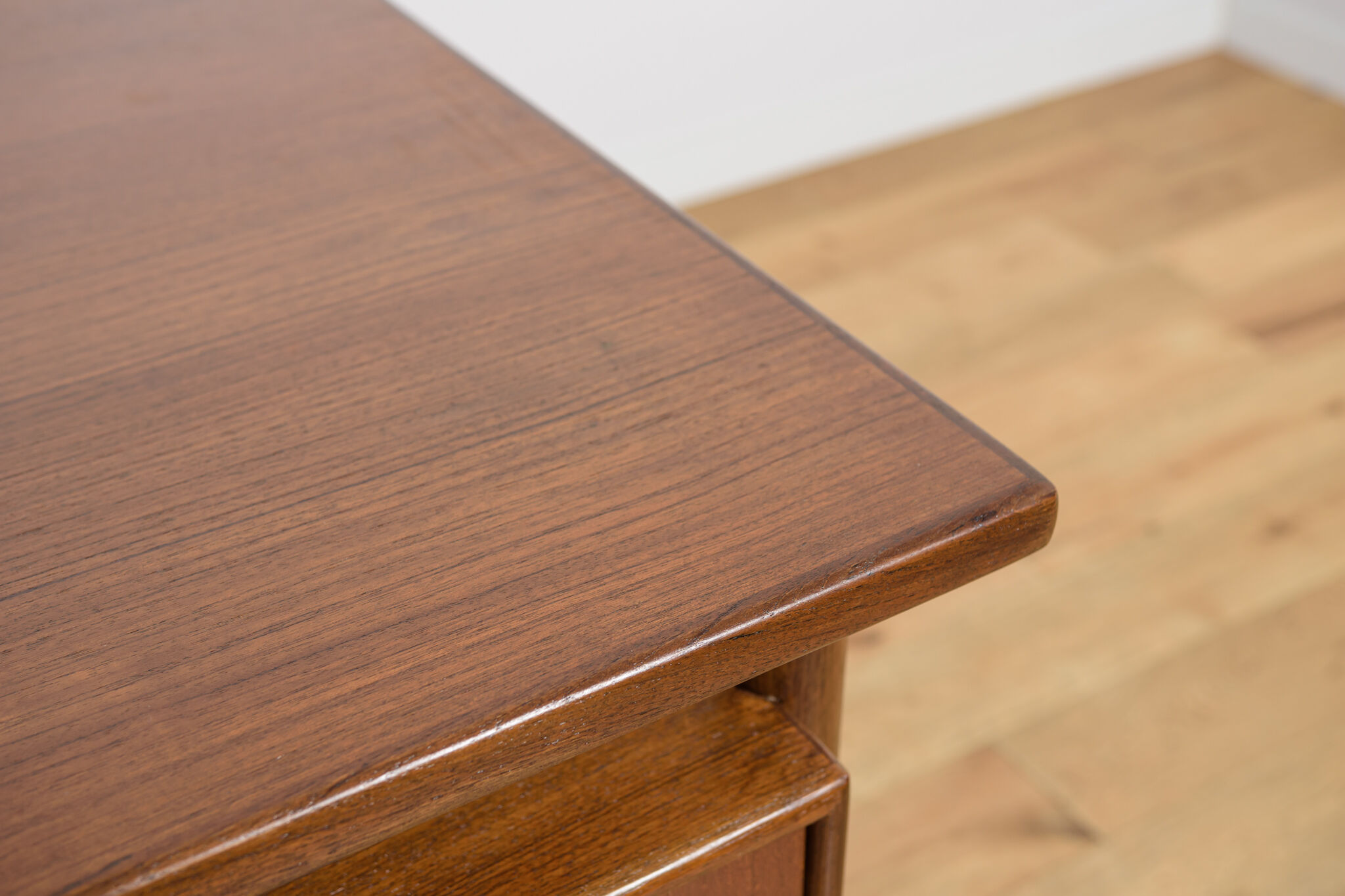Mid-Century Freestanding Teak Desk by Arne Vodder for Sibast, 1960s
