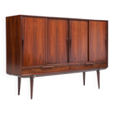 Scandinavian Sideboard Credenza by Gunni Omann Palisander No 13