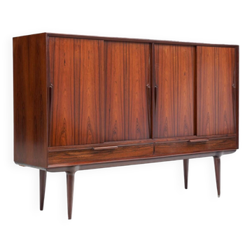 Scandinavian Sideboard Credenza by Gunni Omann Palisander No 13