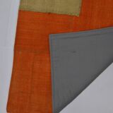 Orange And Green Vintage Kilim Runner sku 3857