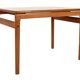 Danish teak coffee table by Trioh Mobler attributed to Niels Bach, vintage, 1960s.