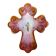1990s Atelier P. Bonhomme Limoges Enamel Cross - Handcrafted