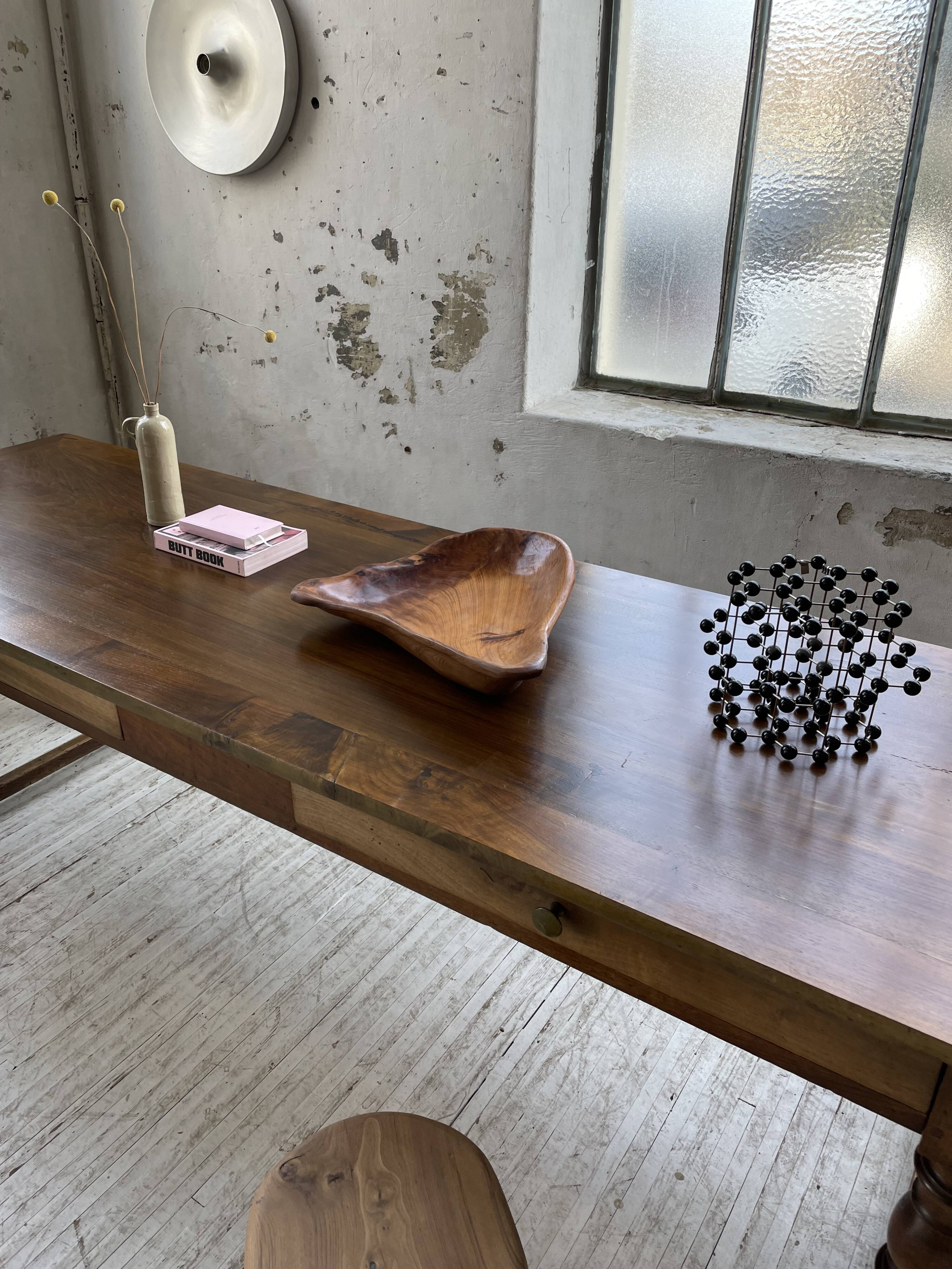 XL thuja root wooden dish