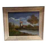 Oil on canvas, 1970. Bonnet