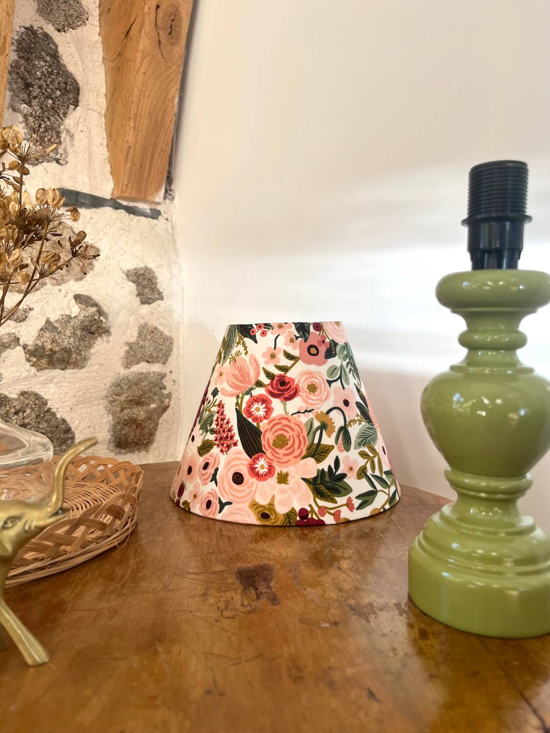Lampe vintage revisitée