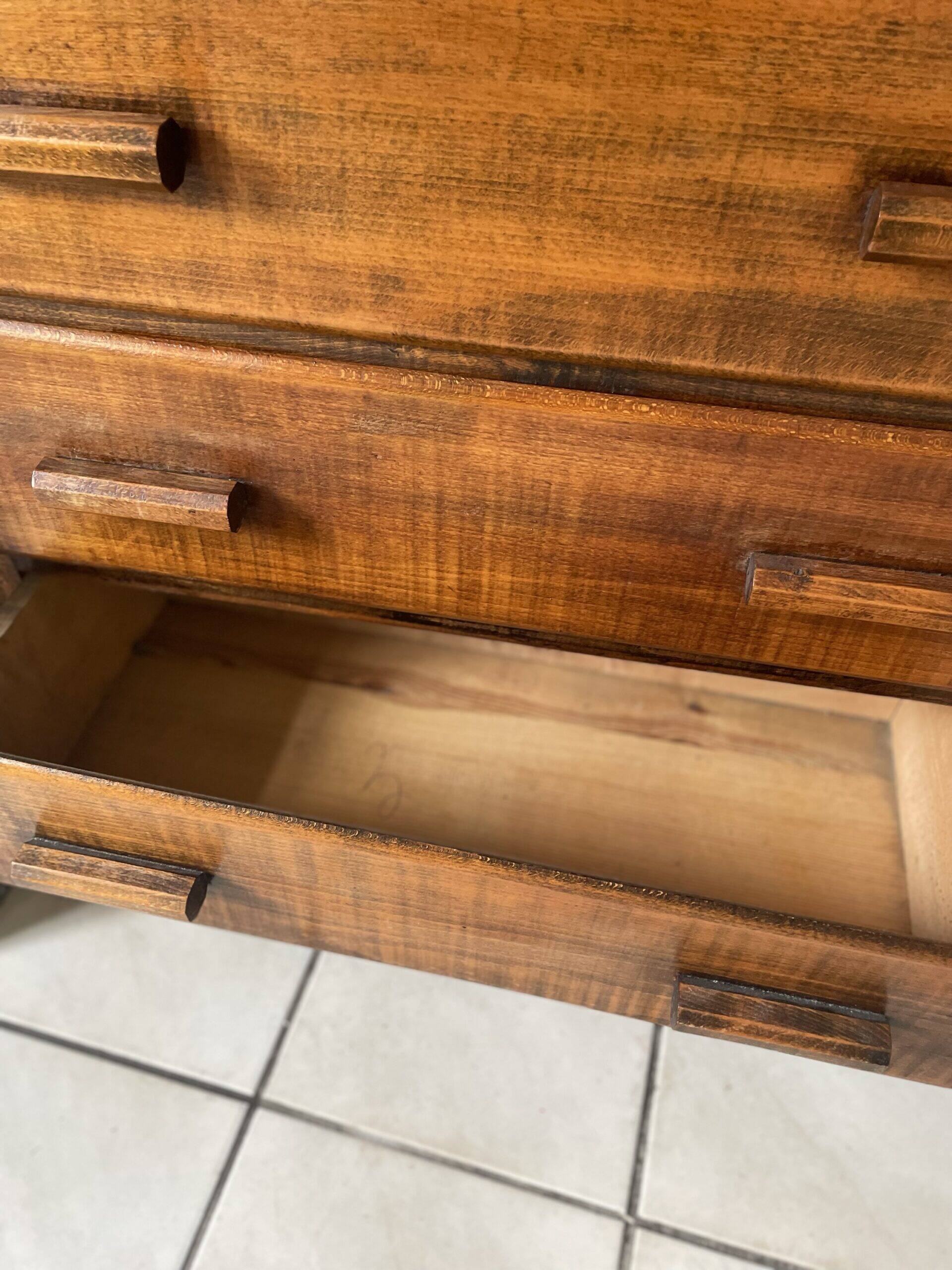Vintage Art Deco chest of drawers