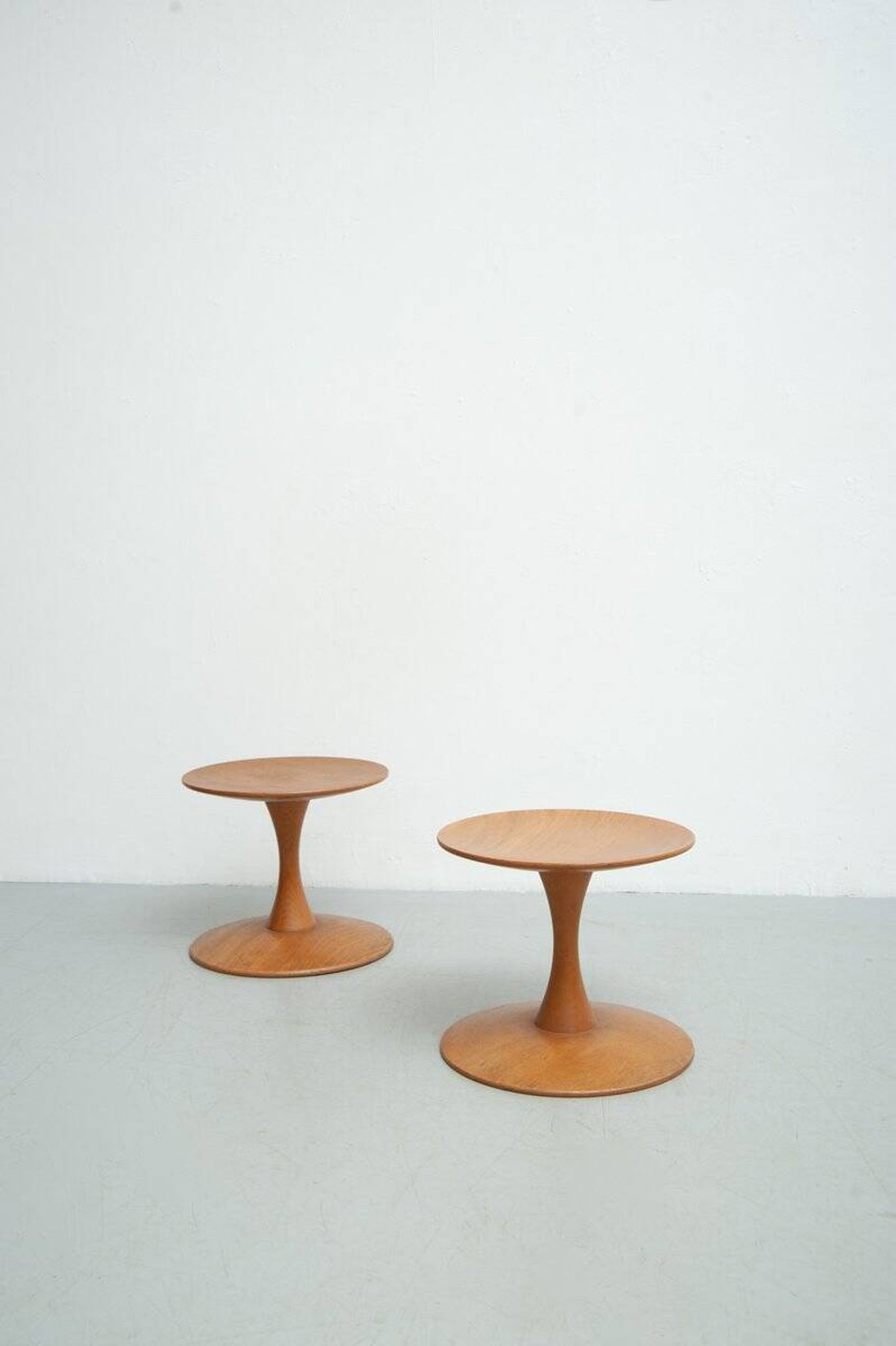 Set of 2x stools by Nanna Ditzel for Kolds Sawmill, 1960s