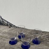 Murano transparent mocha cups