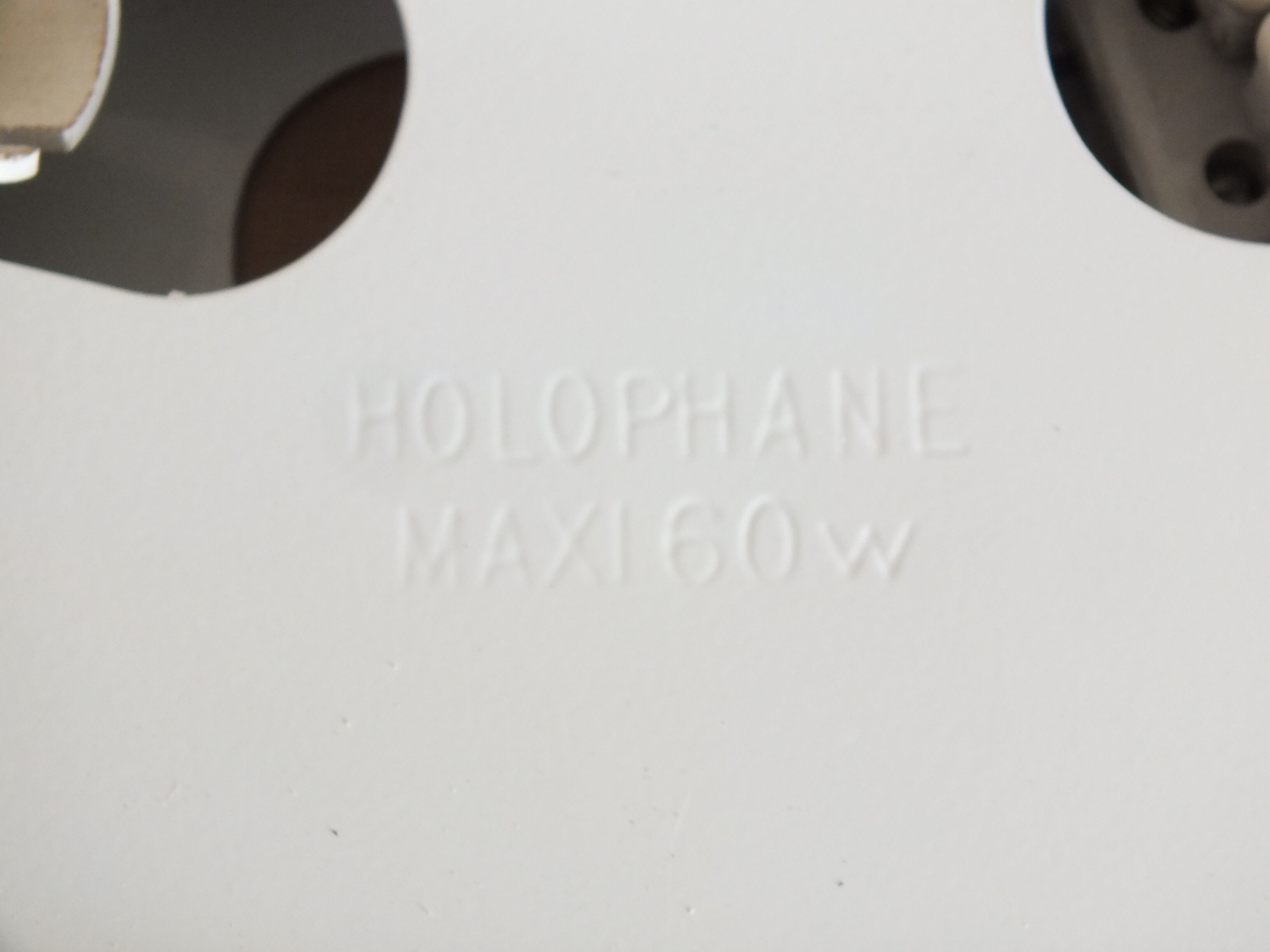 Applique industrielle Holophane 1960