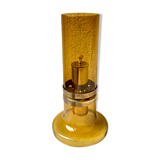 Oil lamp blown glass Hans Agne Jakobsson edition Markaryd Sweden 50s/60s