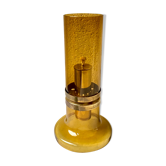 Lampe à huile verre soufflé Hans Agne Jakobsson édition Markaryd Suède années 50/60
