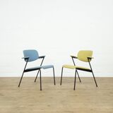 Ensemble de deux fauteuils modernistes d'Eric Lemesre et Willy Van Der Meeren