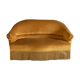 Gold toad bench