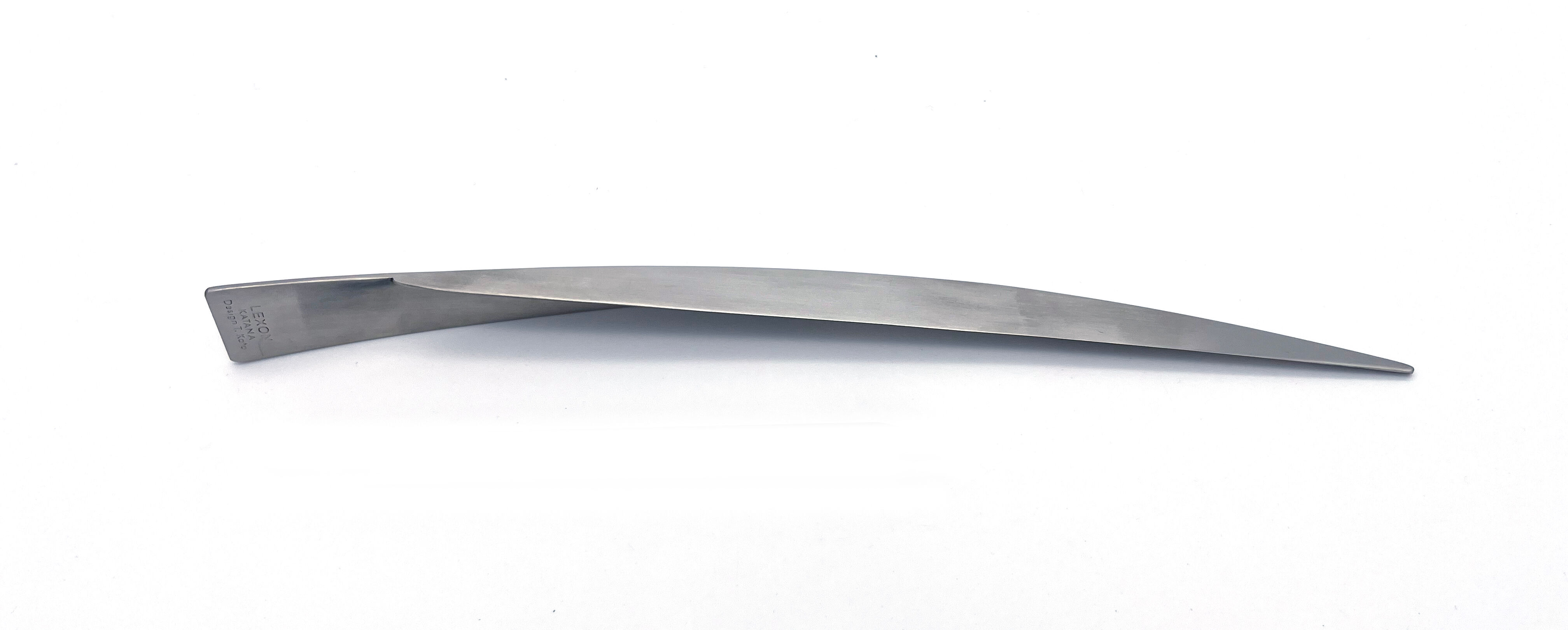 T. Kato - ouvre lettre "katana" pour Lexon Design - circa 1995