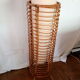Vintage bamboo floor lamp