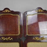 Neo-classic mahogany in inlet