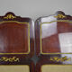 Neoclassical inlaid mahogany screen