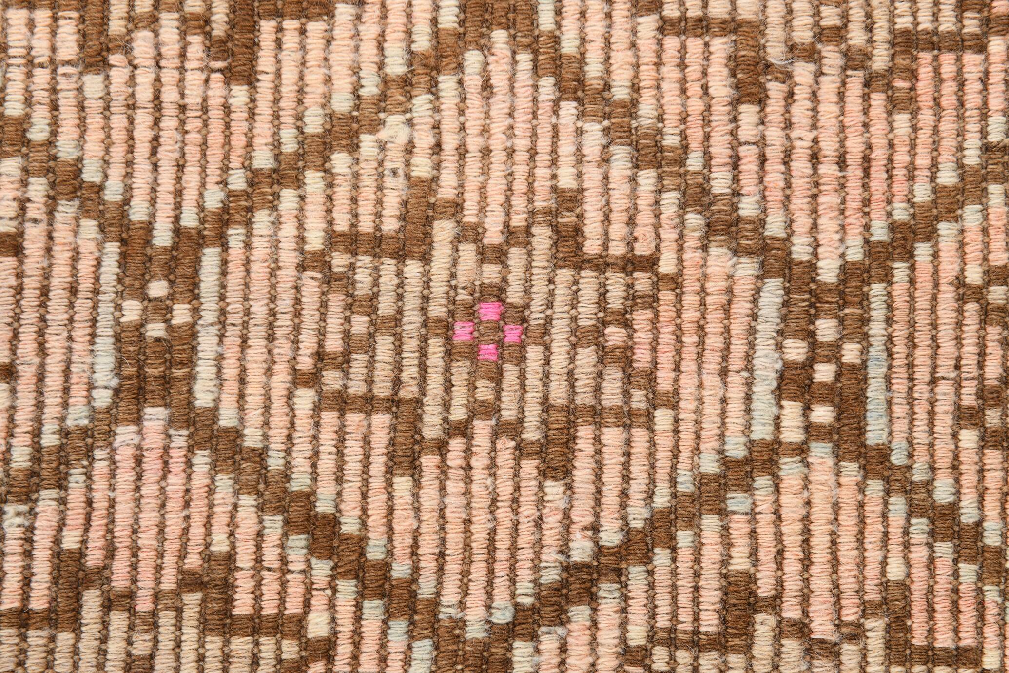 5x10 Peach & Brown Persian Kilim Rug, 166x300Cm