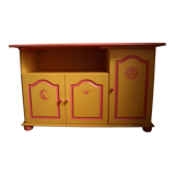 Chest of drawers with solid pine changing table