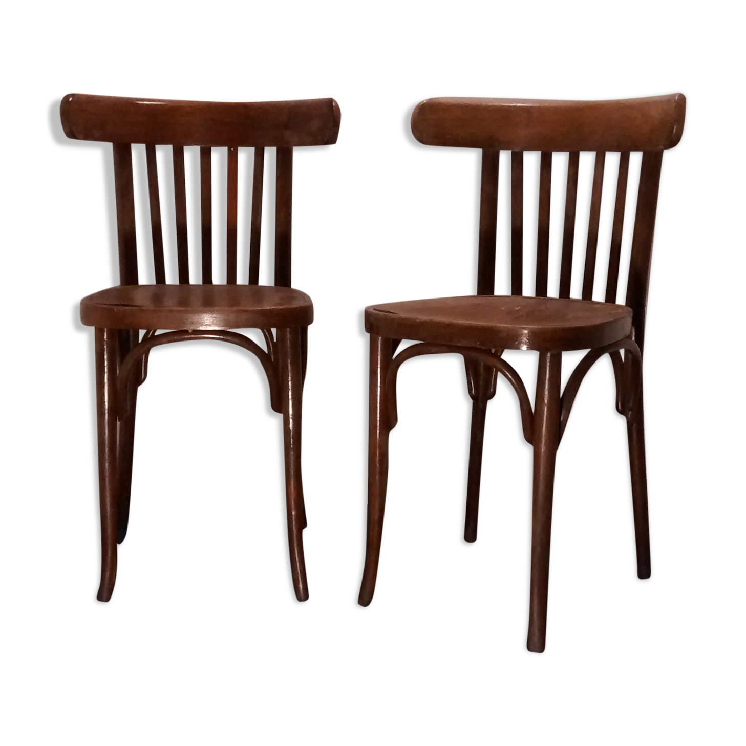 Pair of bistro chairs