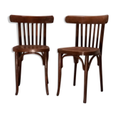 Paire de chaises bistrot