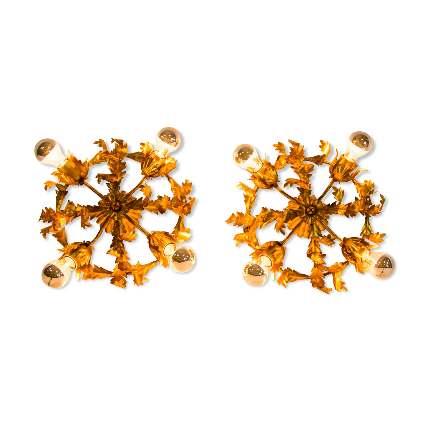 Set of 2 Banci Firenze wall lamps - flush mounted