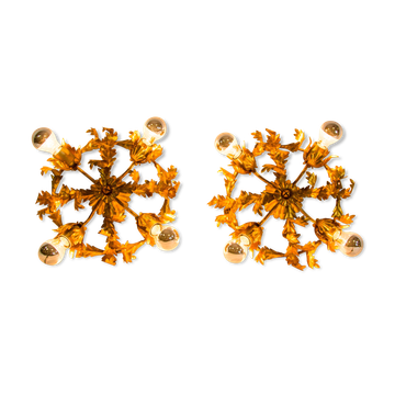 Set of 2 Banci Firenze wall lamps - flush mounted