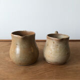Set of 2 ceramic pitchers