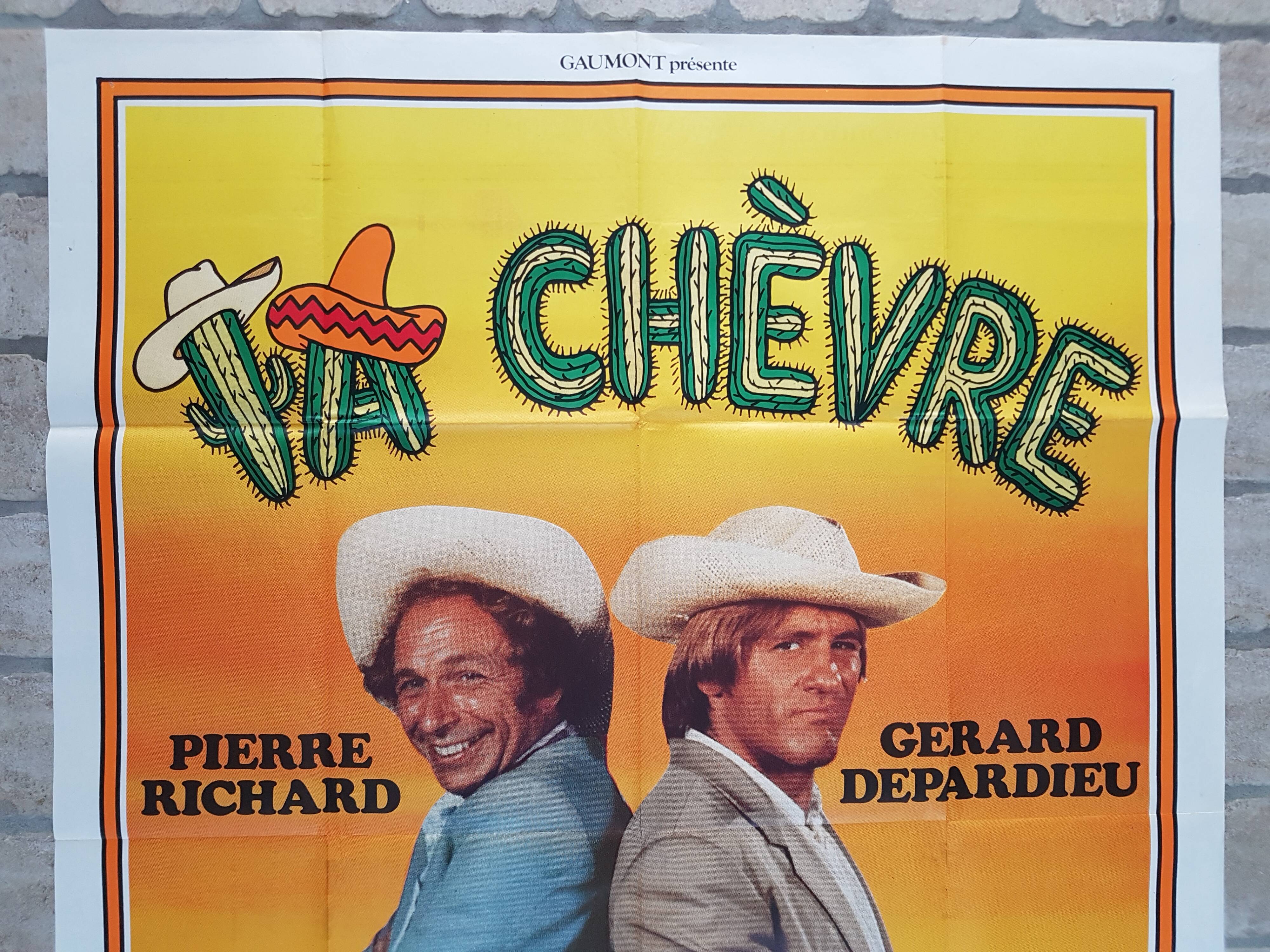 Affiche cinéma de la chèvre  120x160cm