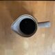 Vintage flamed ceramic barrel-shaped pitcher by revol, 0.5l
