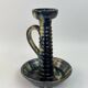 Impressive Vallauris ceramic candle holder signed FPP Vallauris France