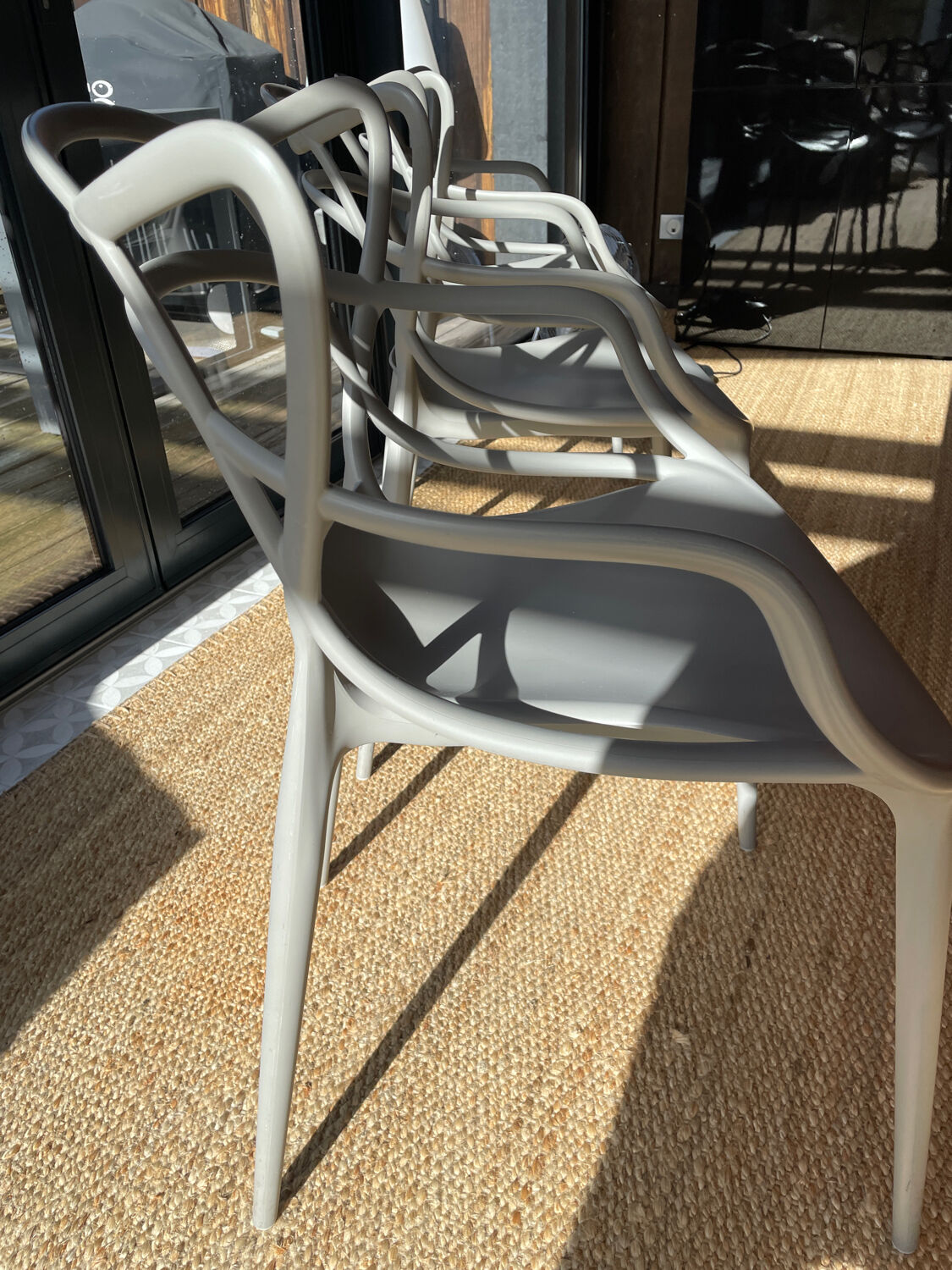 Chaise Kartell Masters grise